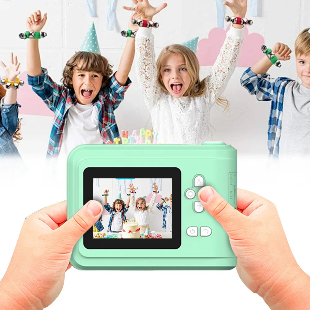 Kids Instant Camera with Print Photo Paper