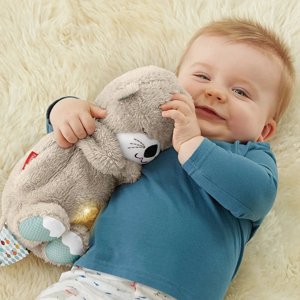 Baby Breath Soothing Bear Otter Plush Toy