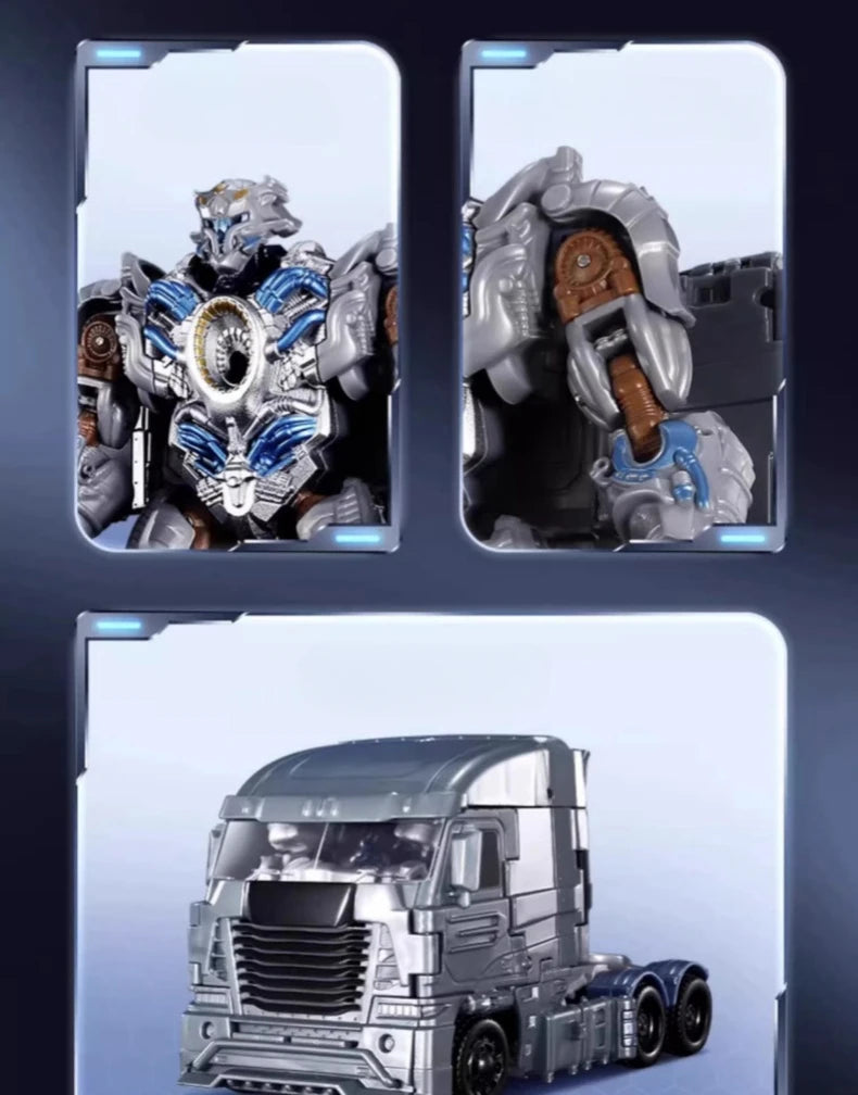 Anime Action Figures Dinosaur Robot Car