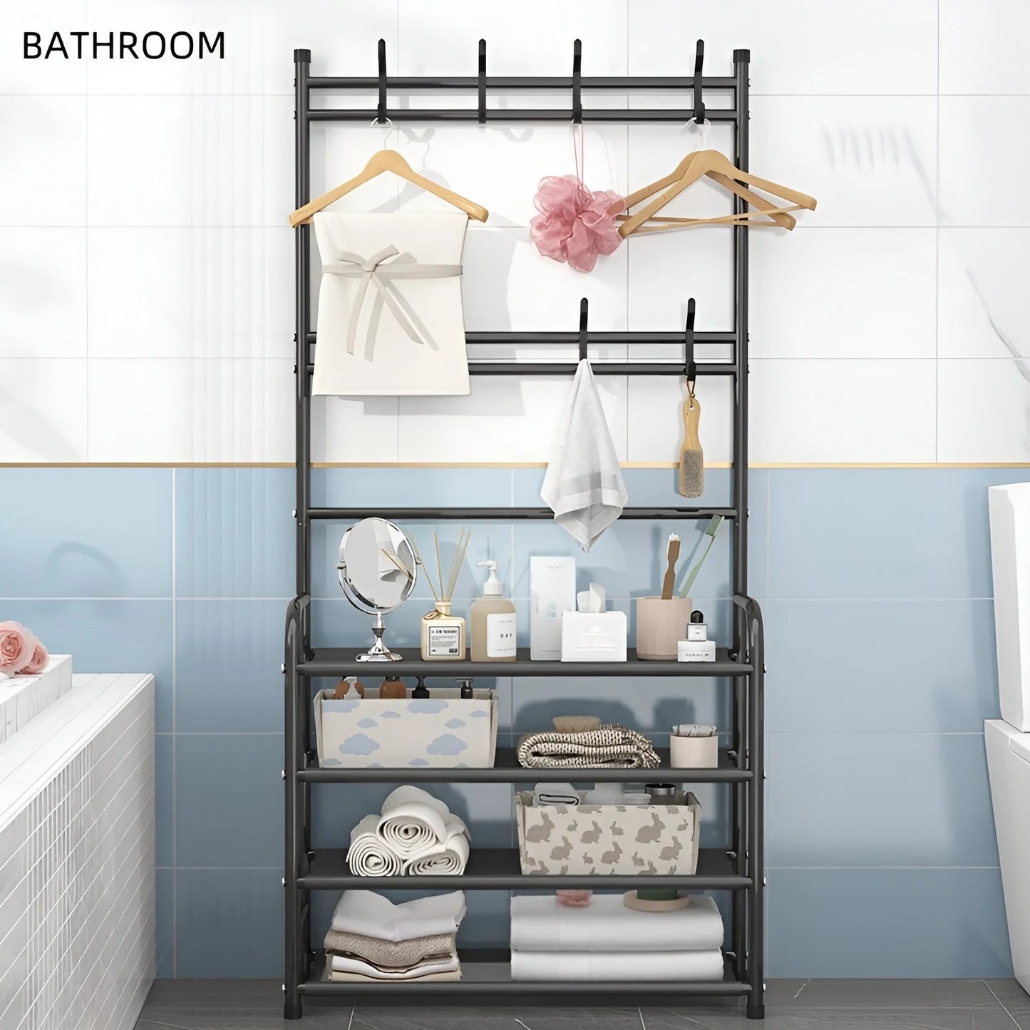 Shoe Rack and Coat Rack