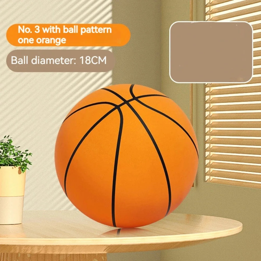 Foam Basketball for Kids – Silent Bouncing & Squeezable Fun