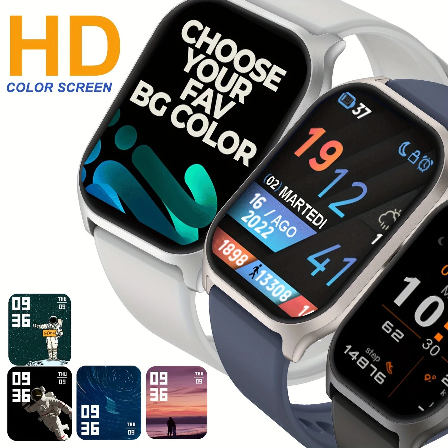 wireless calling/dial, multi-Sport mode, Smart watch