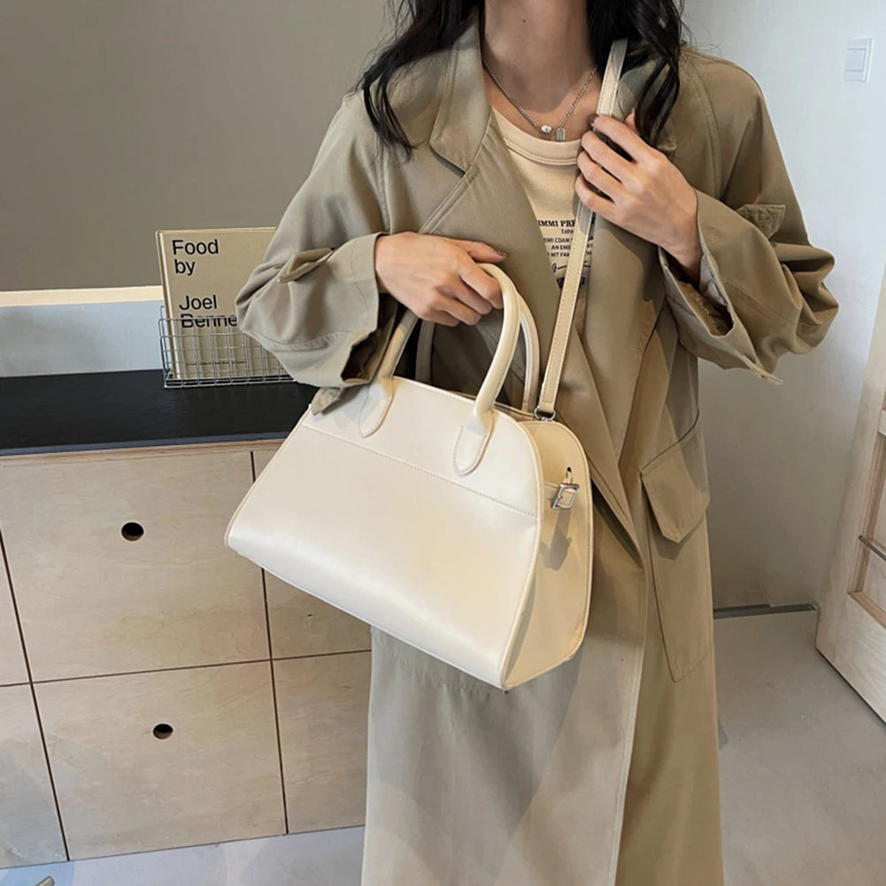 PU Leather Suede Tote Bag for Women
