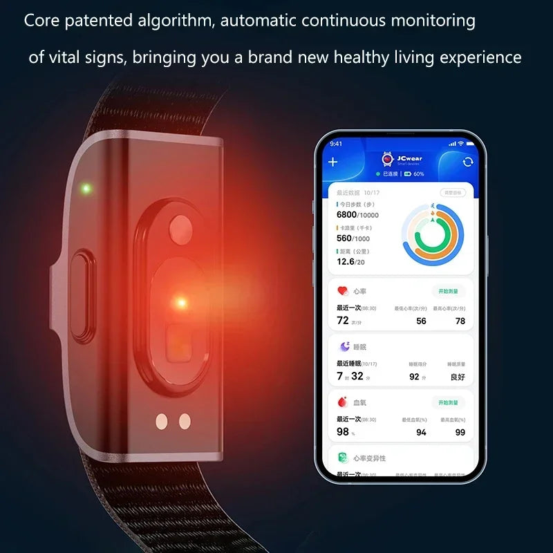 2208A Smart Bracelet Heart Rate Blood Pressure Monitor