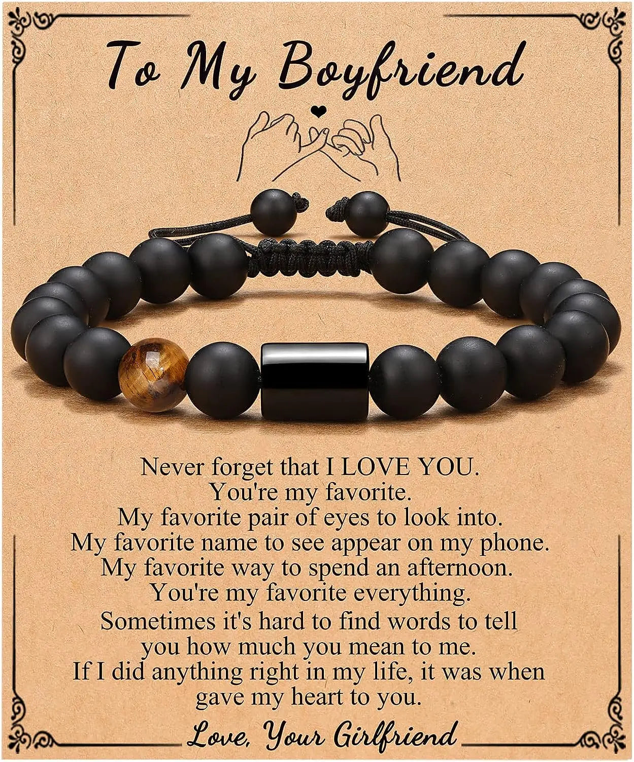 Natural Stone Bracelet for My Love