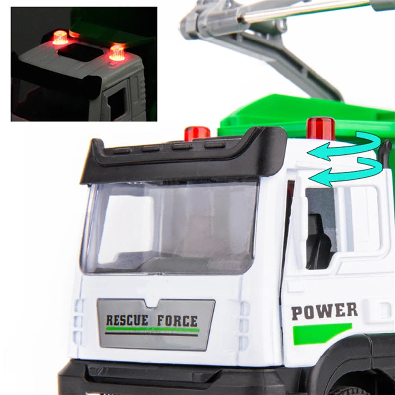 1/32 Garbage Collection City Garbage Vehicle Car Model