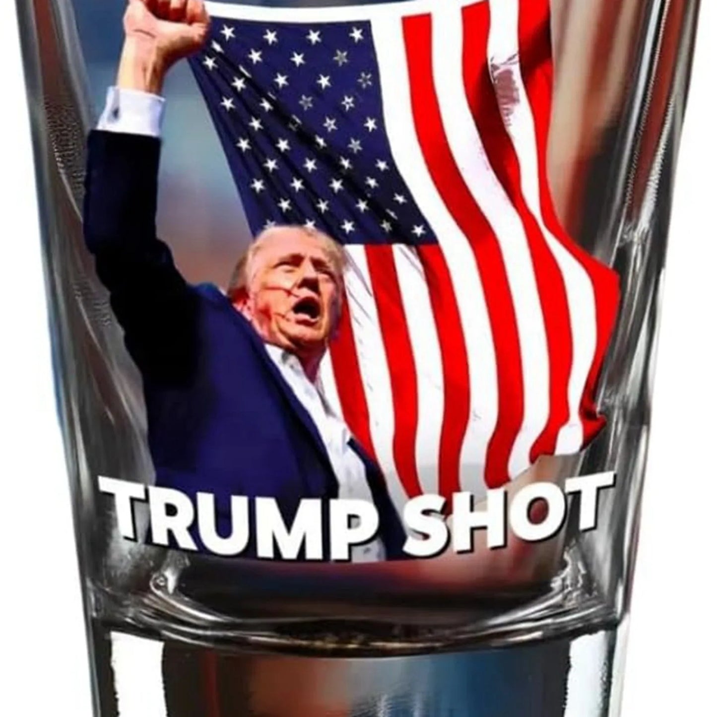 2024 Presidential Election Trump shot glass