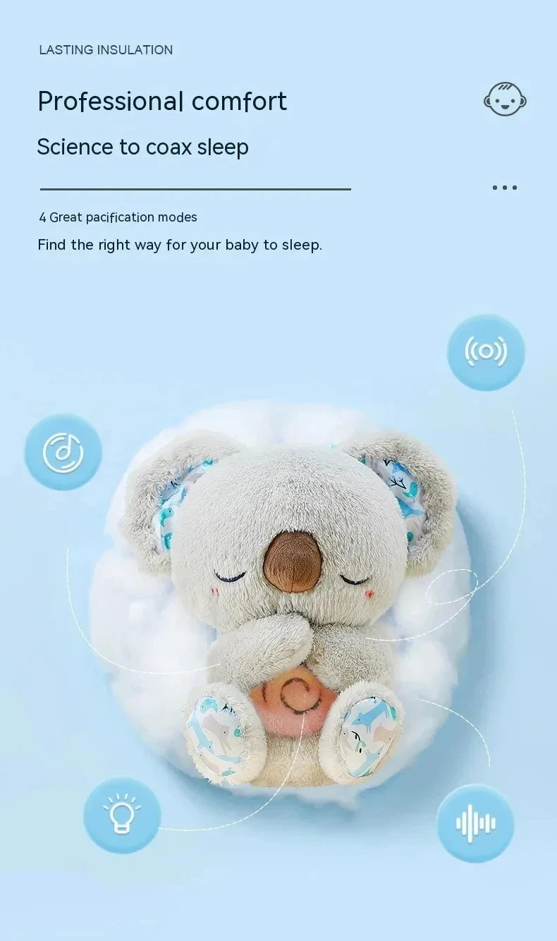Baby Breath Soothing Bear Otter Plush Toy