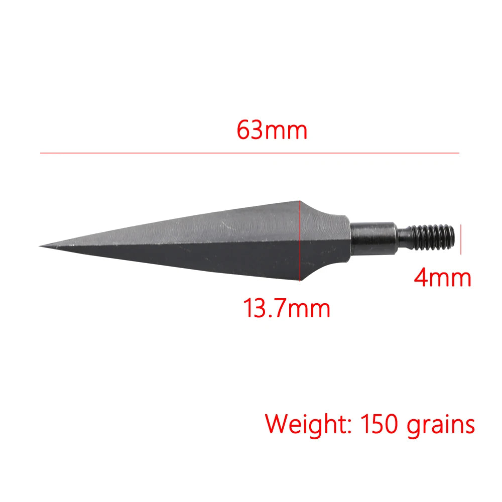 3pcs Arrow Broadheads – 100gn-160gn Tips for Compound, Recurve Bow & Crossbow Hunting