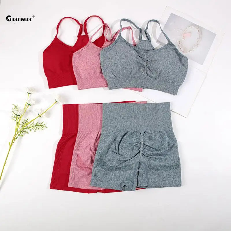 CHRLEISURE Seamless Sports Set