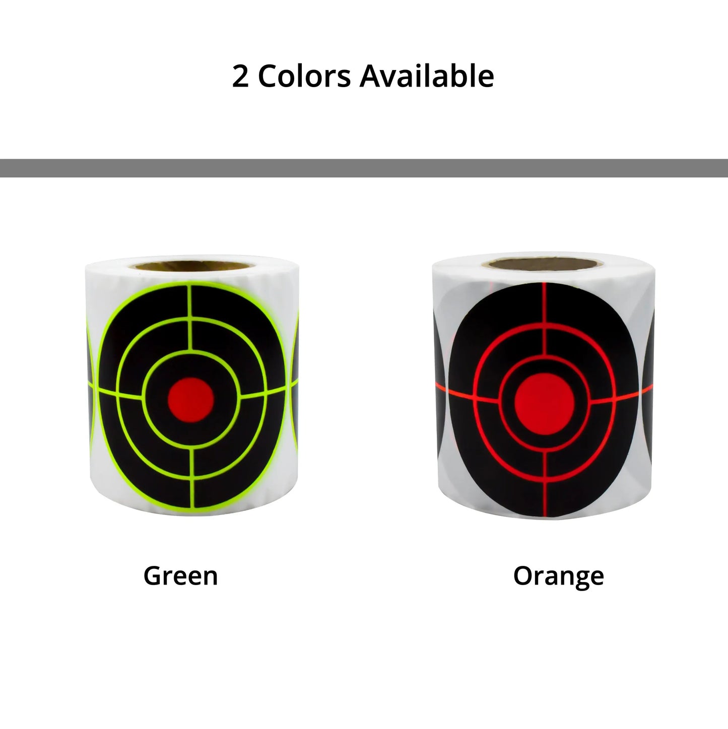 200Pcs Self-Adhesive Shooting Target Stickers – 7.6cm Splatter Reactive Training Targets