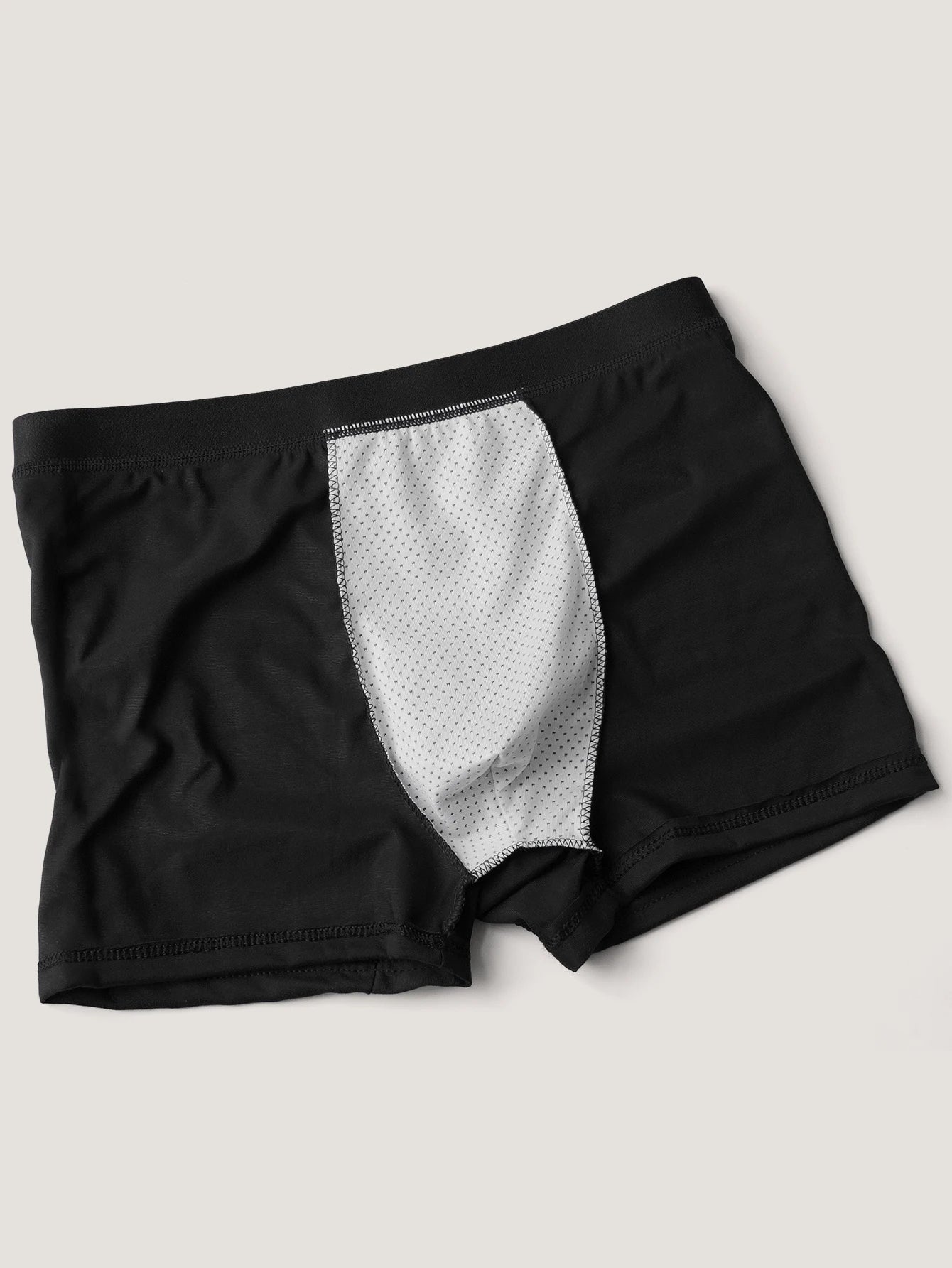 Men's Black Boxer Shorts With" I ❤ My Wife"