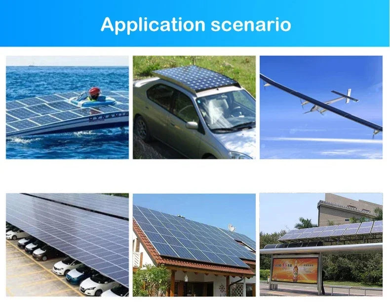 600W/300W Solar Panel Kit with Complete Power Generator: