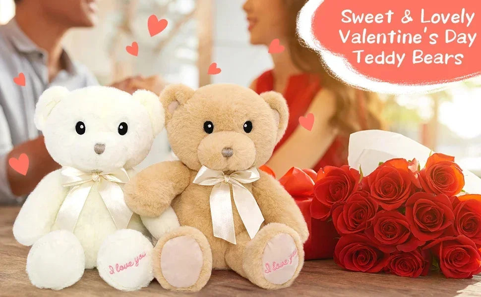 MorisMos "I Love You" Teddy Bear Set