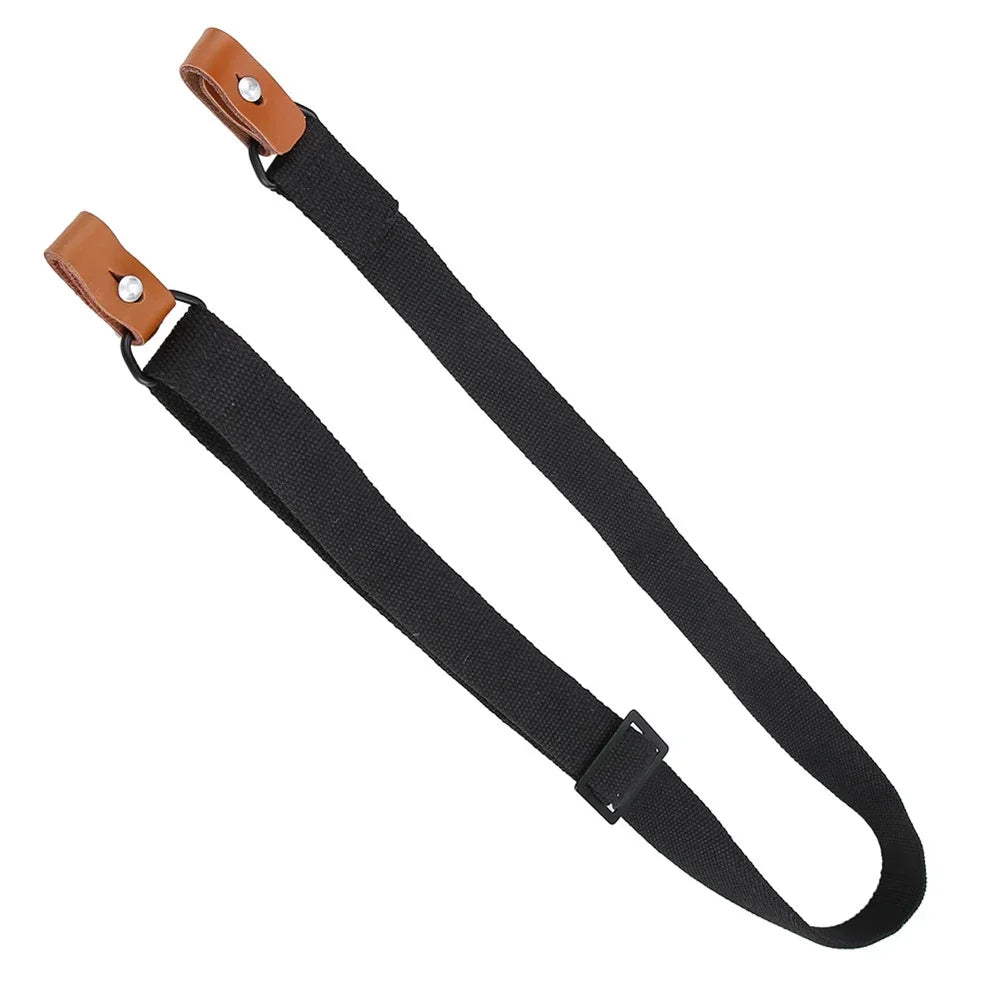 Original Gun Sling Airsoft Military Hunting Shooting Adjustable Leather Two Point Tactical AK Rifle Strap Outdoor Survival Belt
