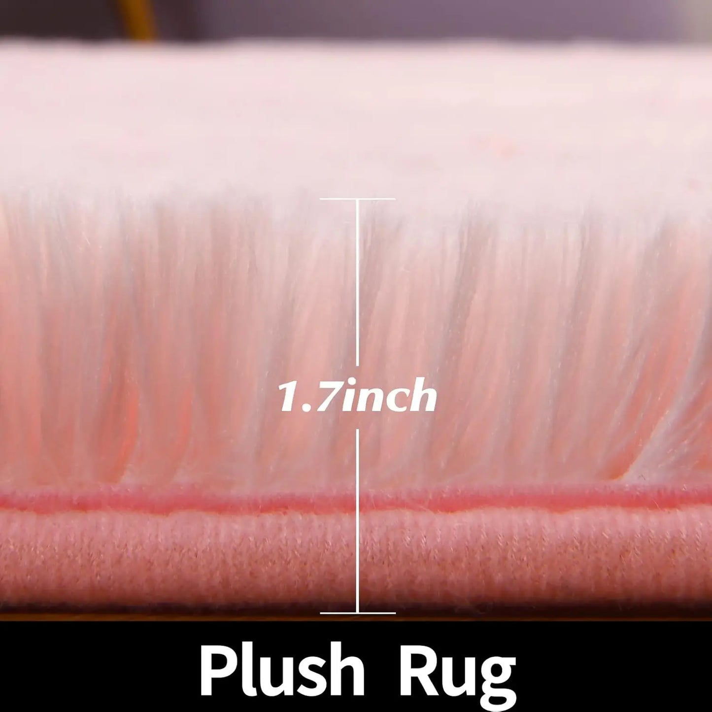 Round Thick Carpet for Living Room