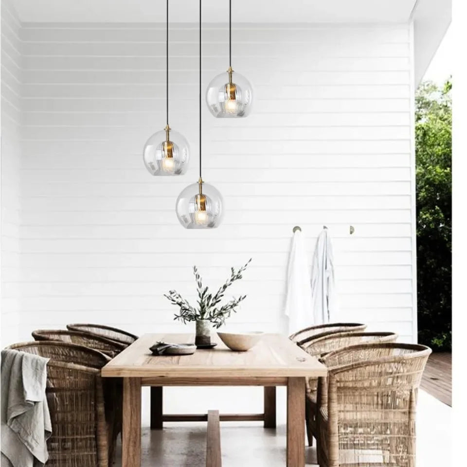 Modern Simple Dining Room Pendant Light