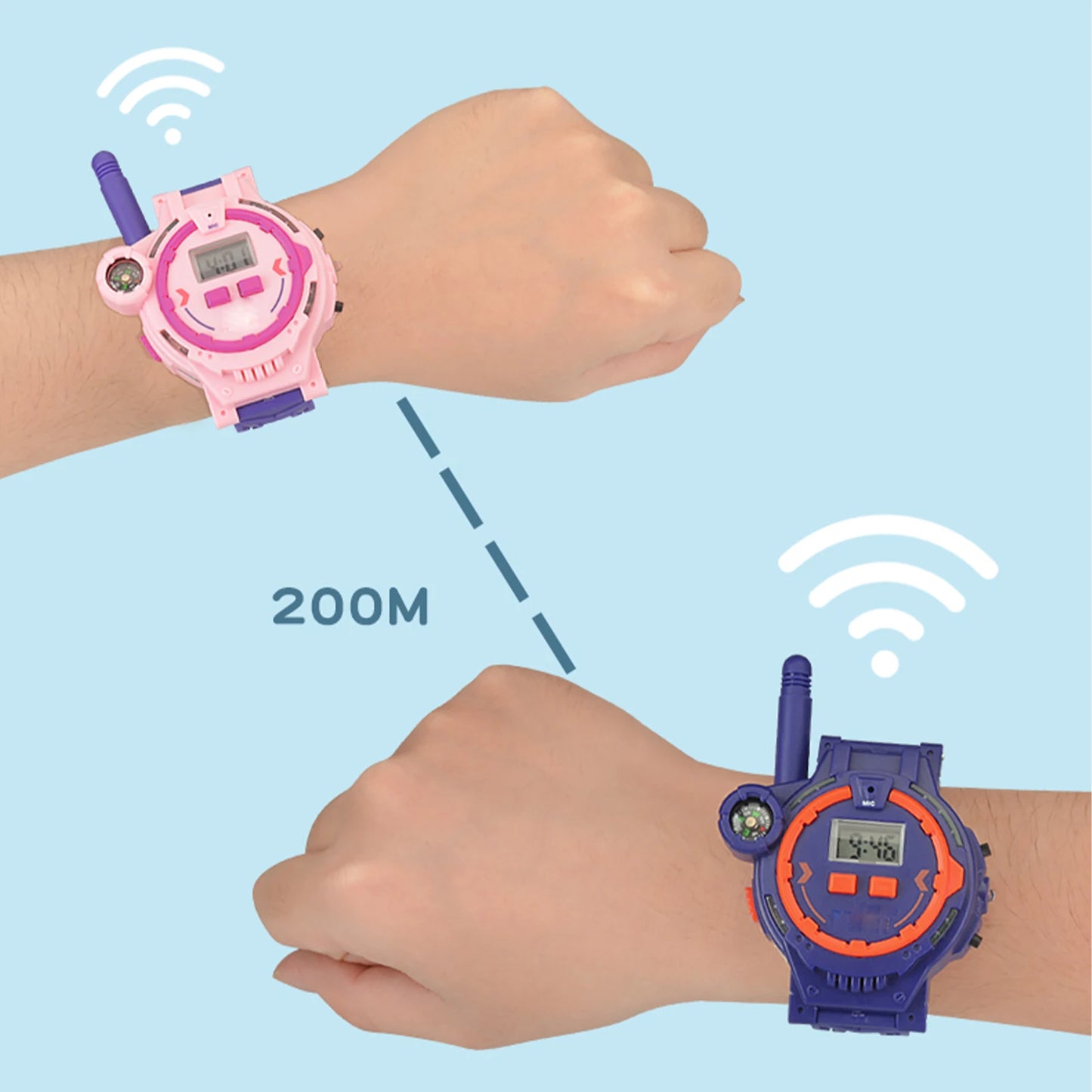 Kids Walkie Talkie Watch Style