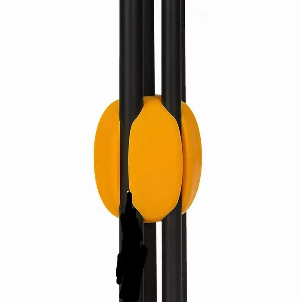 6pcs Silicone Fishing Rod Holder Ball Straps with 5 Holes