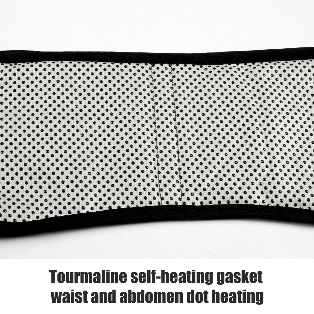 Tcare Adjustable Waist Tourmaline Self-Heating Magnetic Therapy Belt