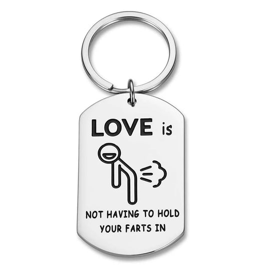 Funny and Cheeky Keychain