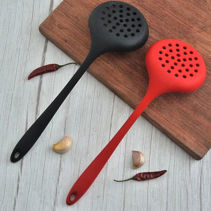 32cm Silicone Colander Shovel Strainers Spoon