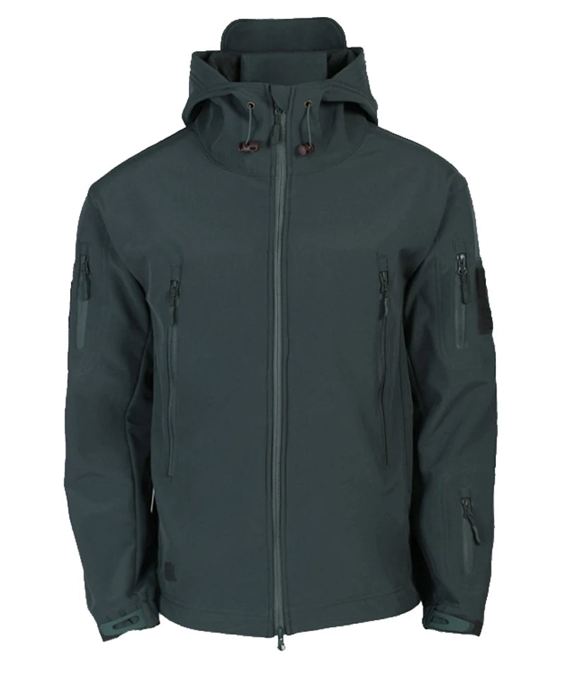 2024 New Sharkskin Soft Shell Hooded Jacket