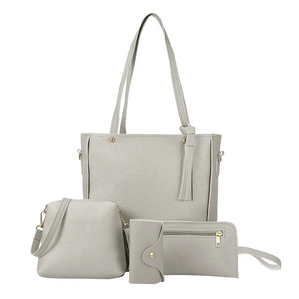 4pcs Woman Bag Set