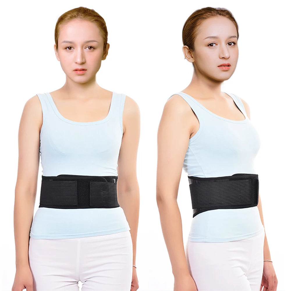 Tcare Adjustable Waist Tourmaline Self-Heating Magnetic Therapy Belt