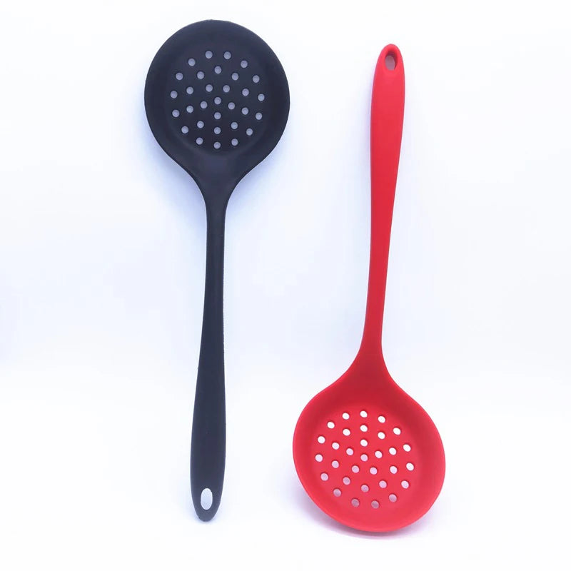 32cm Silicone Colander Shovel Strainers Spoon