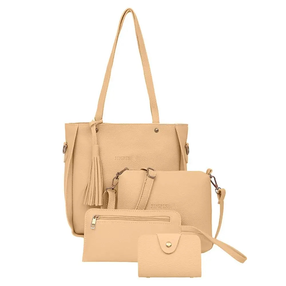 4pcs Woman Bag Set