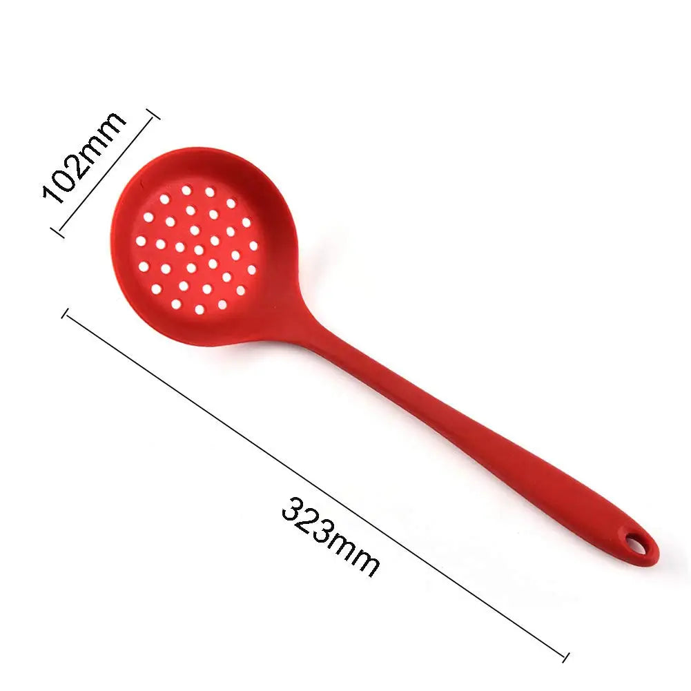 32cm Silicone Colander Shovel Strainers Spoon