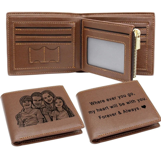 Picture Wallet Men Business Short Ultra-Thin