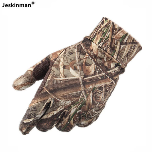 Bionic Camouflage Quick-Dry Hunting Gloves