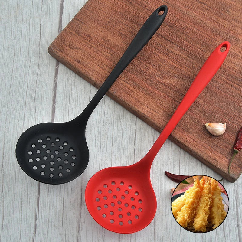 32cm Silicone Colander Shovel Strainers Spoon