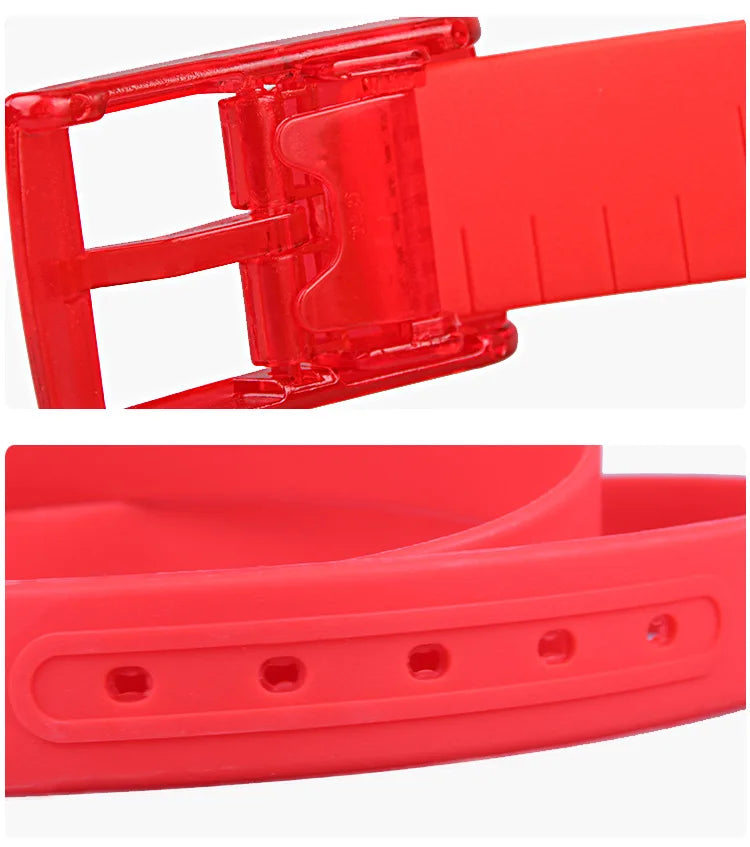 Colorful Unisex Rubber Golf Belt