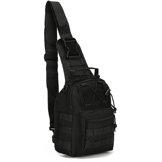 Tactical Shoulder Bag – 800D Waterproof Oxford Small Chest Bag