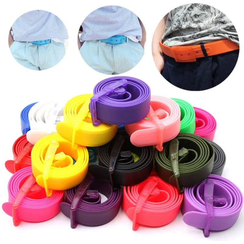 Colorful Unisex Rubber Golf Belt