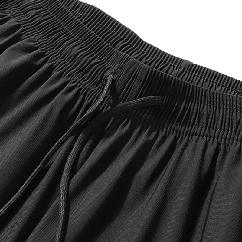 Men’s Quick-Dry Running Pants with Zipper Pockets