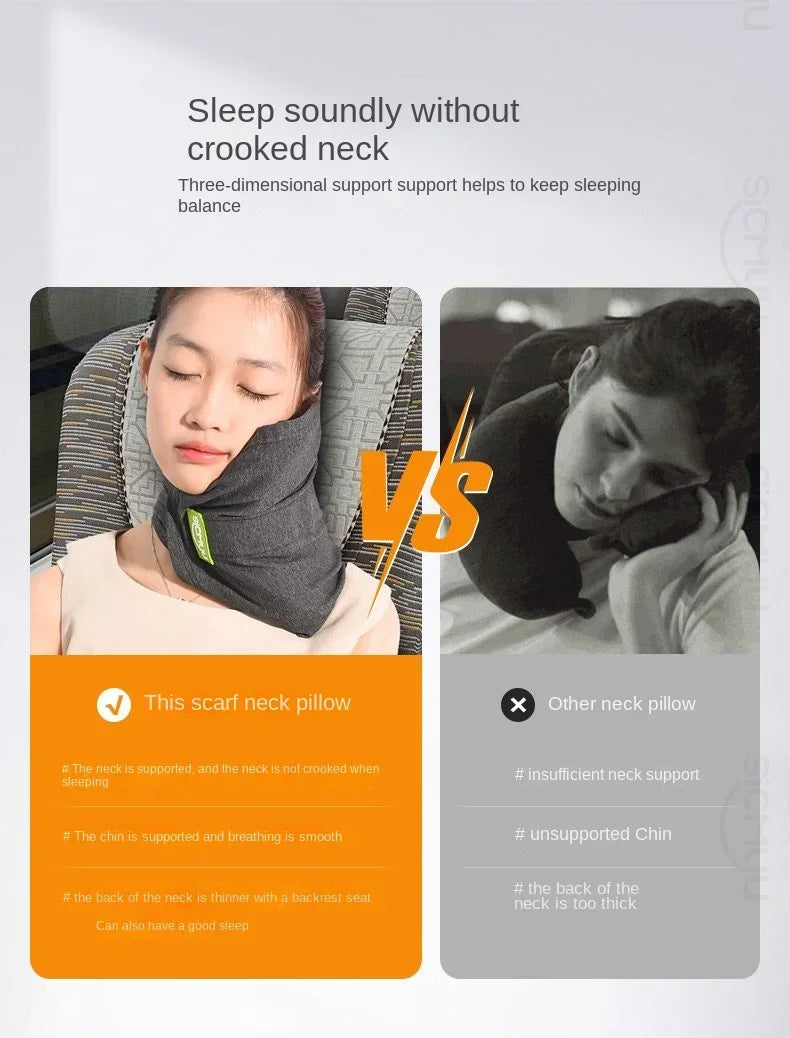 Memory Foam Travel Pillow