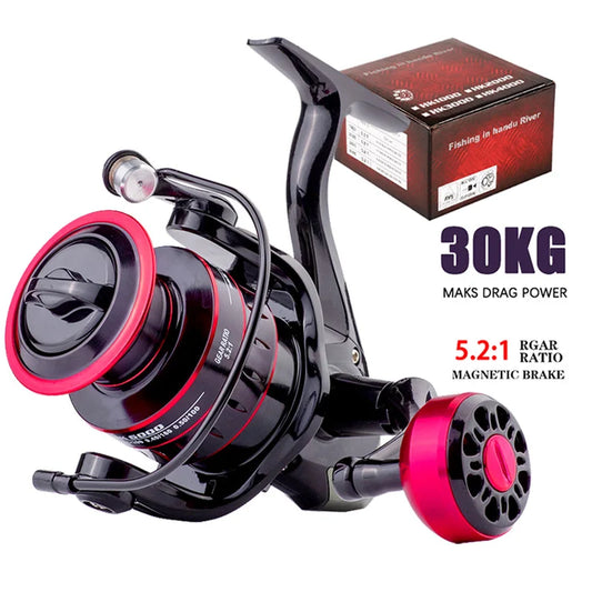 New Max Drag 30KG Spinning & Casting Reel