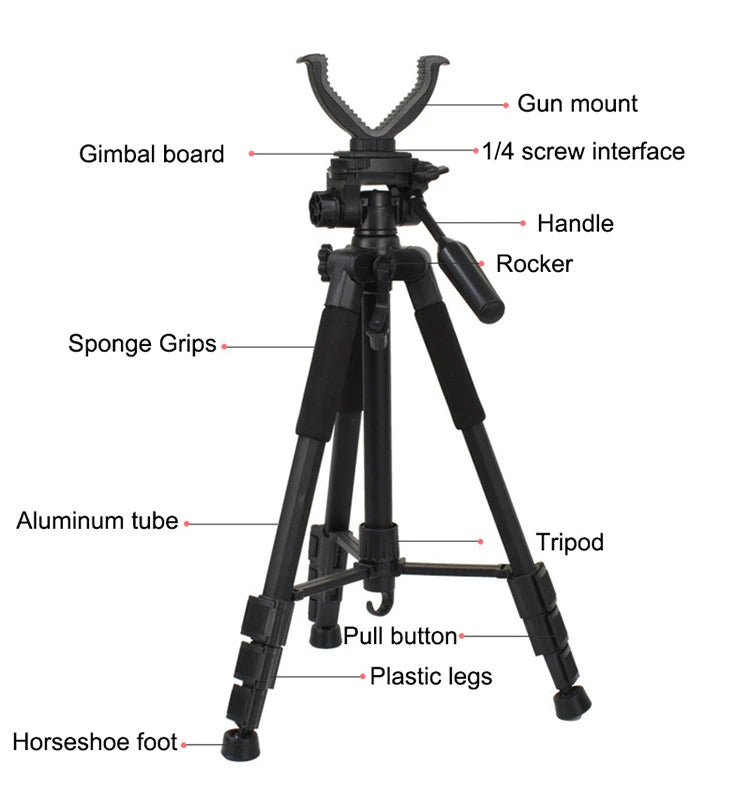 3 Types Outdoor Hunting Shooting Holder