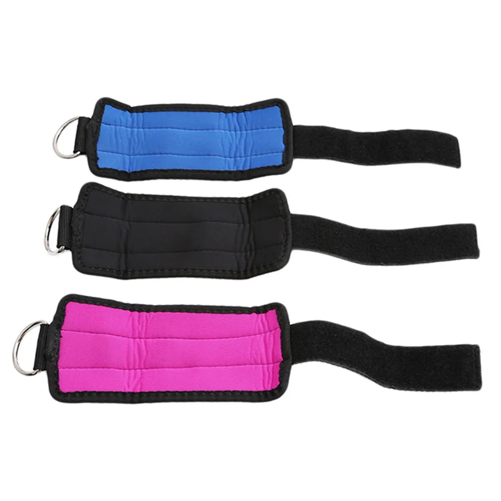 D-Ring Ankle Anchor Strap Belt Gym Cable Attachment