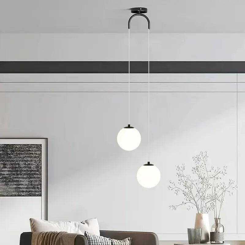 Modern Glass LED Pendant Lights