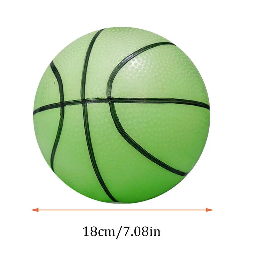 Light Up Basketball Glowing Luminous Ball Reusable Strong Grip