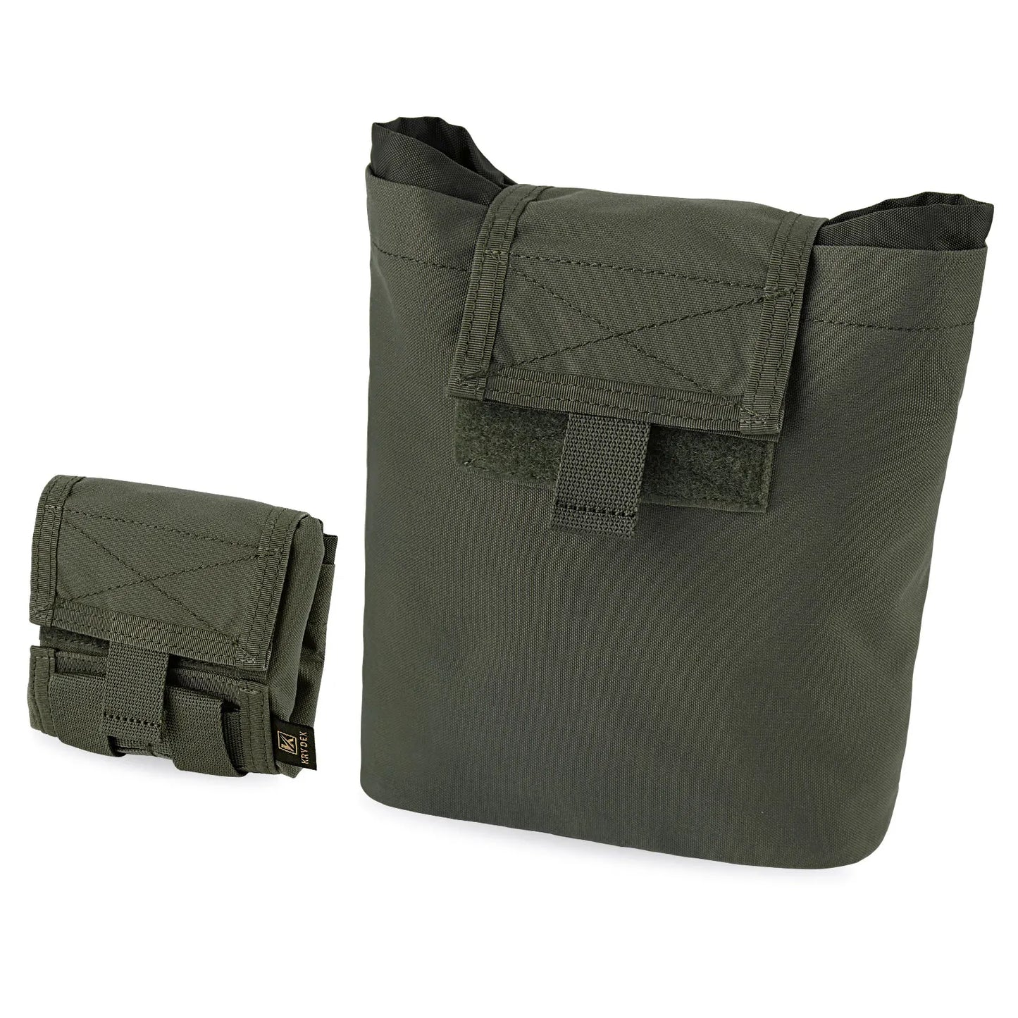 KRYDEX Tactical MOLLE Foldable Dump Pouch