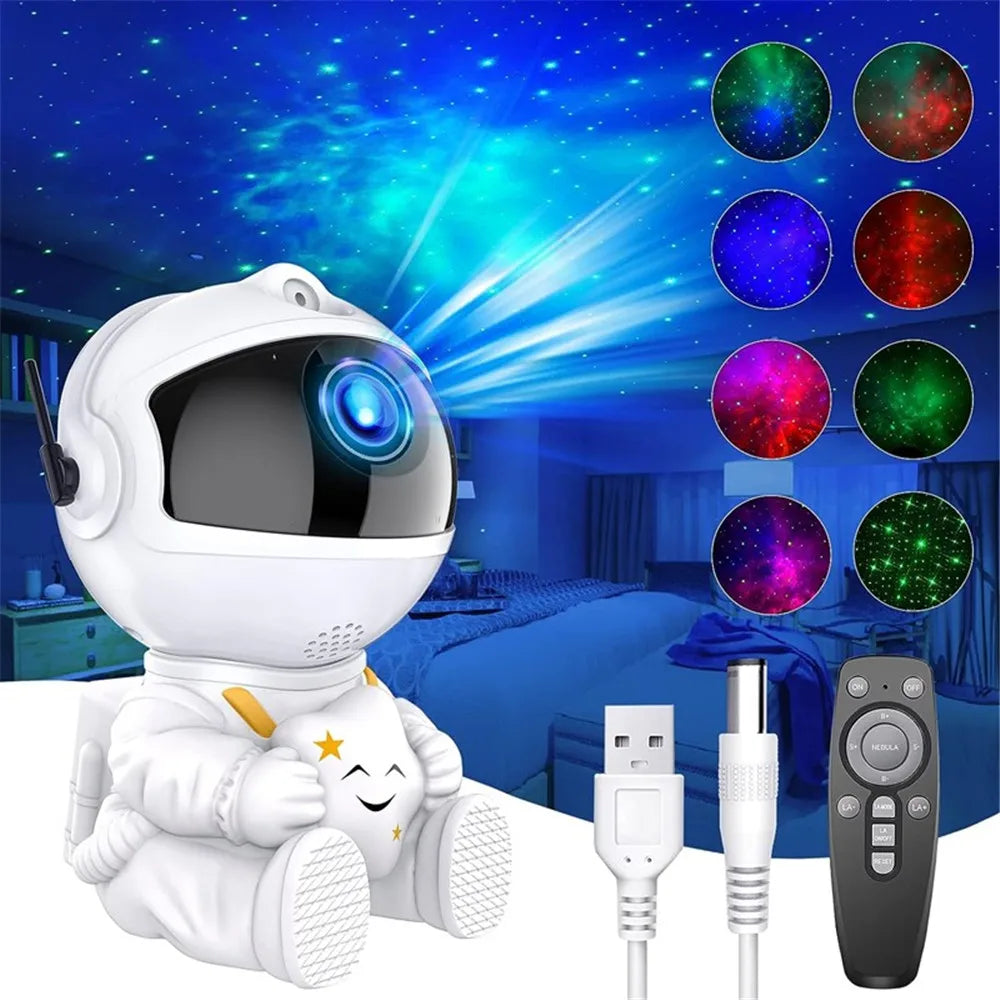 Astronaut Galaxy Starry Sky Projector Night Light