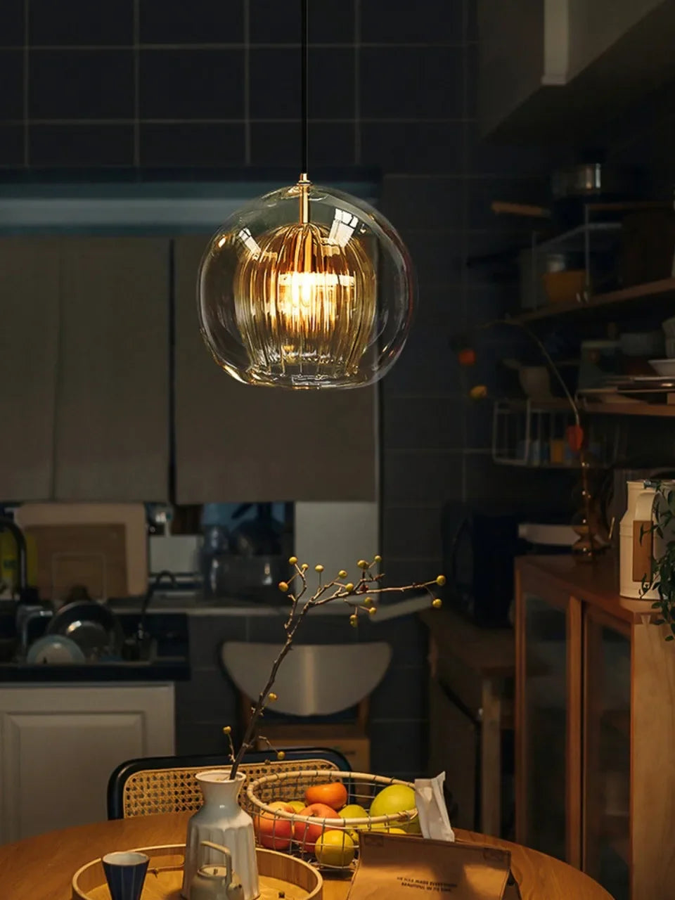 Modern Simple Dining Room Pendant Light