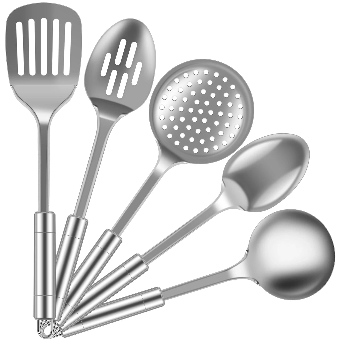 5-Piece Stainless Steel Kitchen Utensil Set