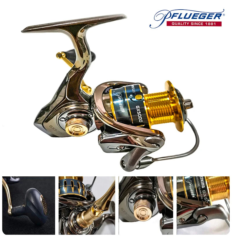 Pflueger All-Metal High-Speed Fishing Reel - CODEK 25KG